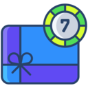 entertainment,coin,love,birthday and party,present,package,gift box,poker chip